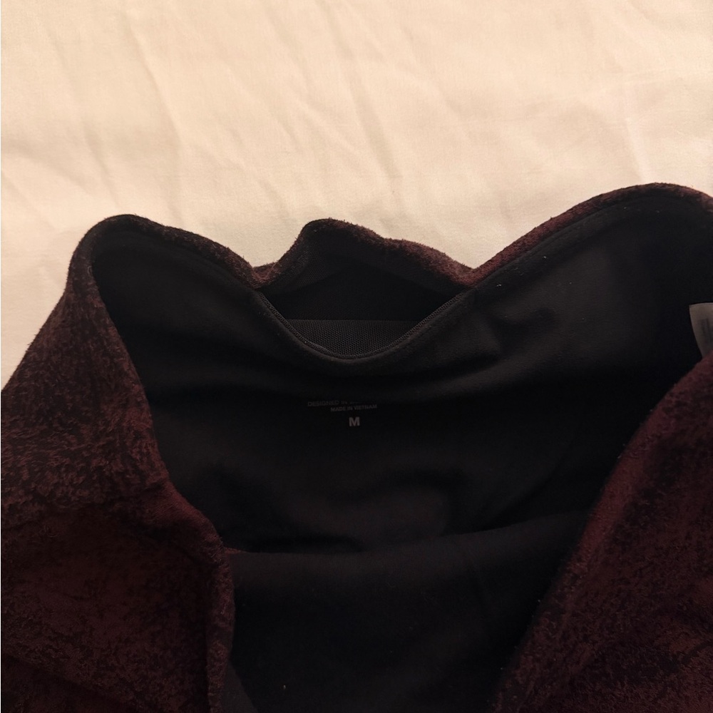 Athleta Elation Glades 7/8 Tights Maroon Patterned Leggings - Picture 4 of 7